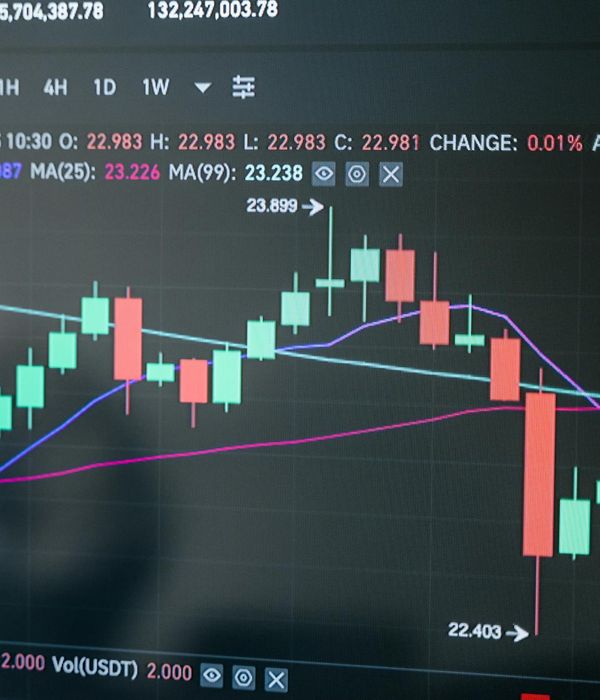 Advanced financial analytics platform displaying real-time market data